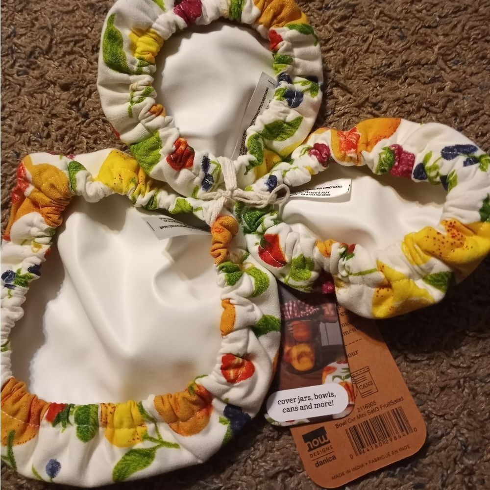 Mini cover bowels reusable fabric covers bowels